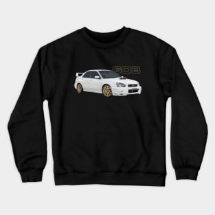 Impreza WRX STi GDB Hawkeye Version 8 Crewneck Sweatshirt